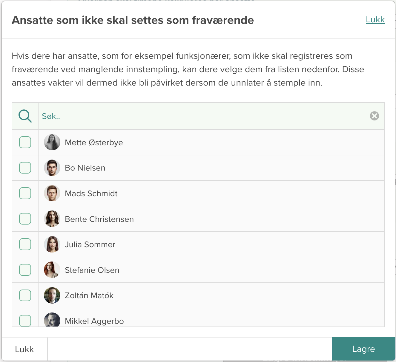 Ny stempelklokke-innstilling: Unngå at ansatte registreres som fraværende ved manglende innstempling
